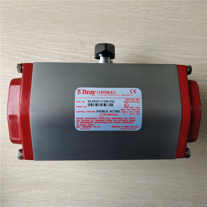 美國博雷bray氣動(dòng)執(zhí)行器92-0630-11300-532