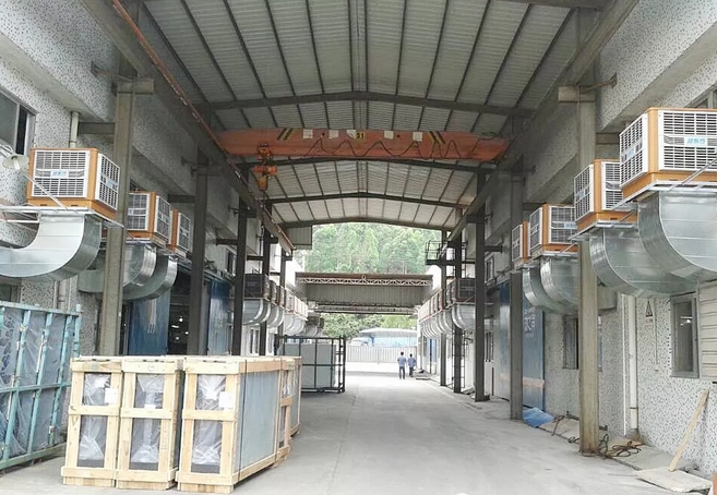 惠州秋長車間環(huán)?？照{(diào)通風(fēng) 冷氣安裝 找越創(chuàng)