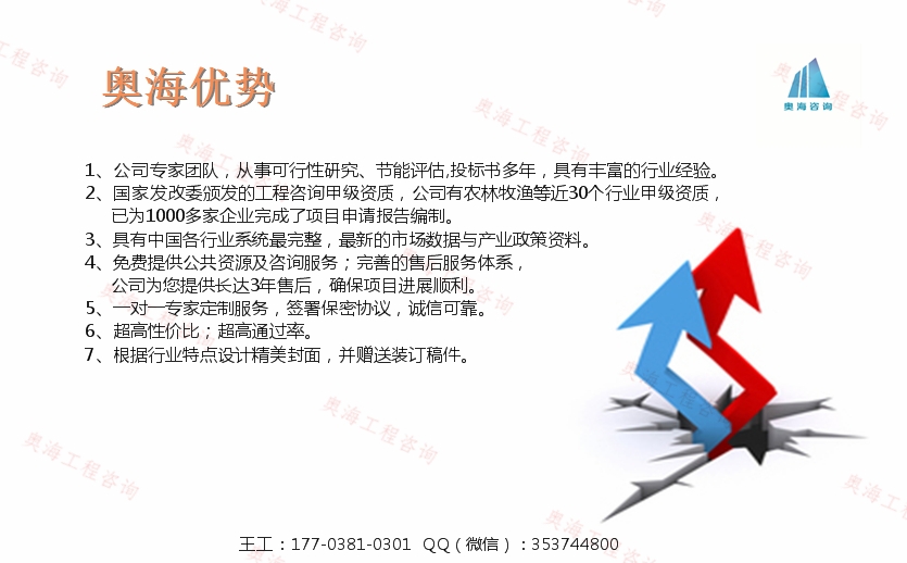 六安代寫新型無機非金屬材料可研報告項目實施方案節(jié)能評估奧海標書預算