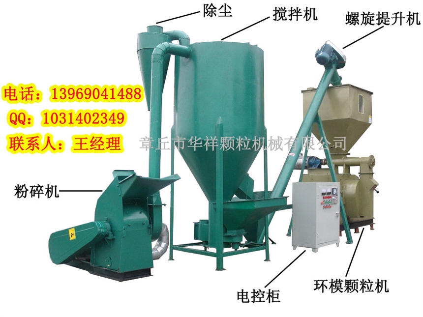 飼料加工機(jī)組，豬雞飼料機(jī)組，簡易飼料機(jī)組，飼料成套機(jī)組
