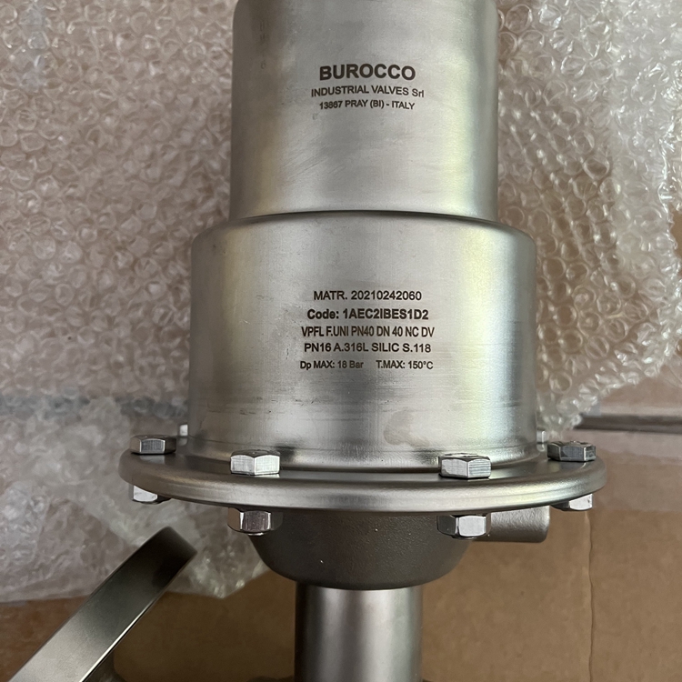 Burocco閥門VPFL–FL UNI PN 10/16開關(guān)截止閥用于化工廠