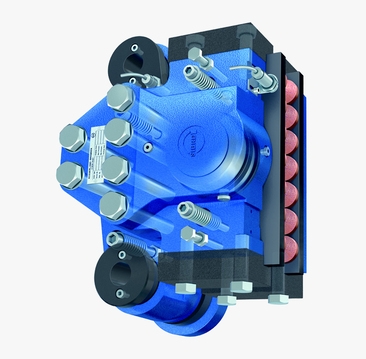 明陽(yáng)風(fēng)機(jī)1.5MW偏航制動(dòng)卡鉗ABT90G偏航制動(dòng)器磨檫片配件