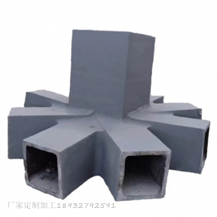 在建筑中鋼結構鑄鋼節(jié)點焊接異形鋼鑄件定制