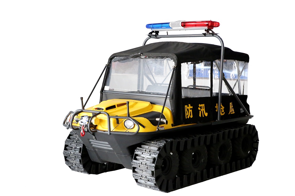 「霸王龍」WX-8×8 水陸兩棲車：全地形防汛搶險先鋒