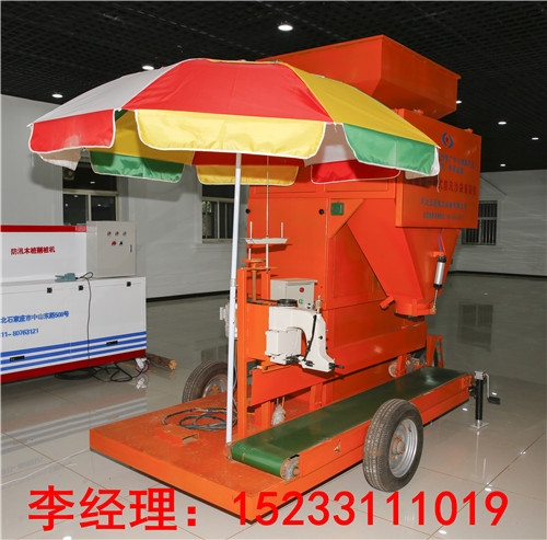 防汛沙袋裝袋機優(yōu)勢，抗洪自動操作式沙袋裝填機