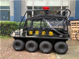 電力搶險水陸兩棲車 應急兩棲車規(guī)格 防訊兩用氣墊船 應急快人一步