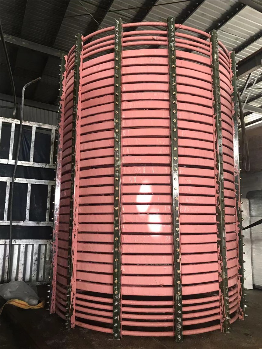 中頻爐中頻電爐5噸中頻熔煉爐感應器線圈求購