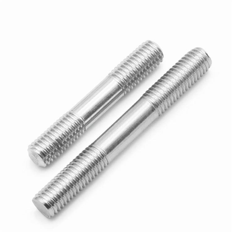 Inconel 718特殊鋼雙頭半絲螺紋零售