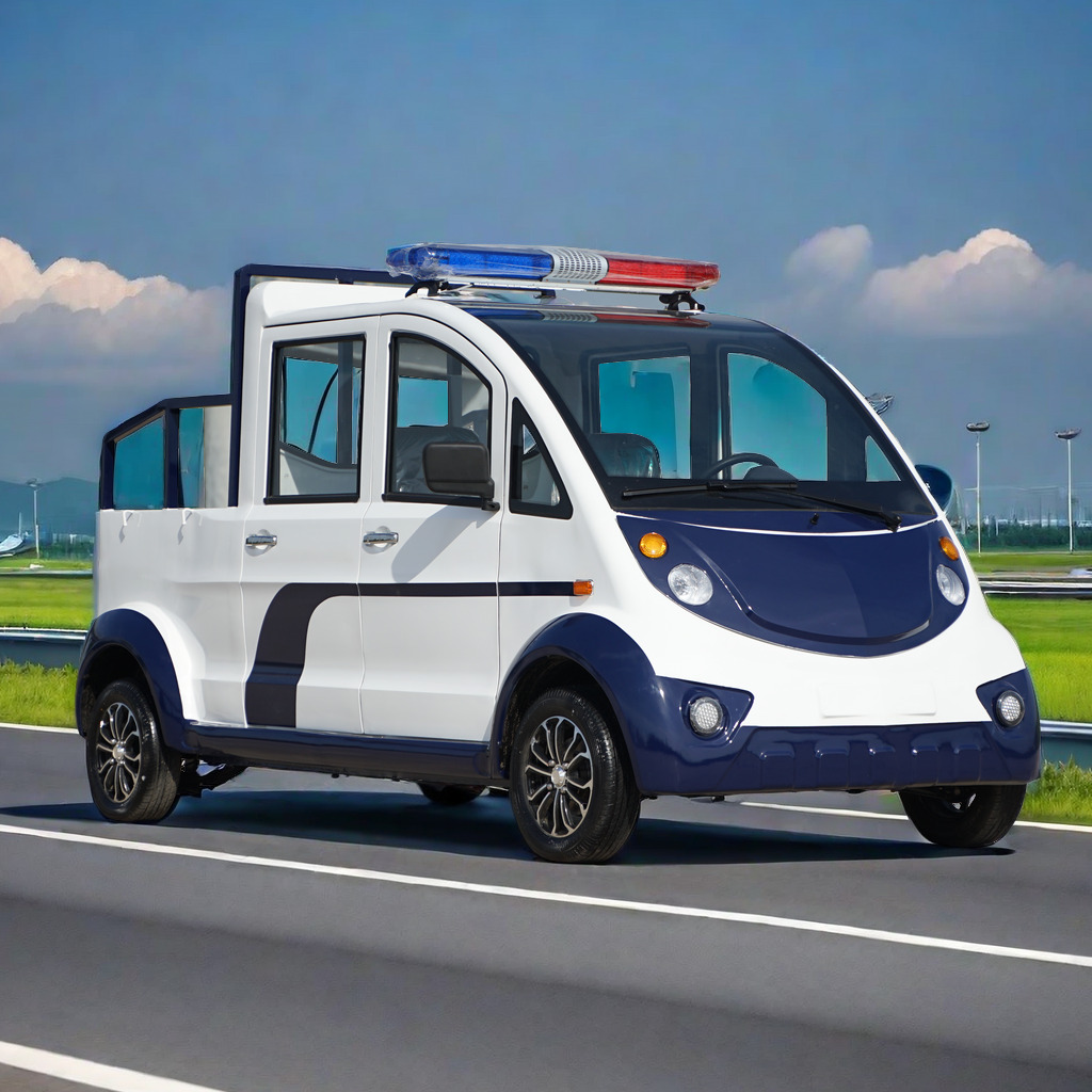 悍逸物業(yè)安保 街道治安 學(xué)校電動巡視車 8座敞蓬式 支持定制