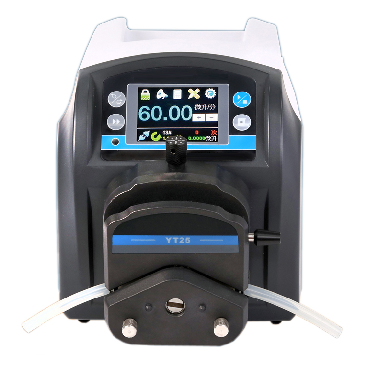 BT301L反應(yīng)釜藥液定時連續(xù)加料智能蠕動泵