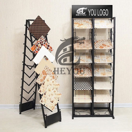 獨(dú)立式馬賽克展示架尺寸大小可定制