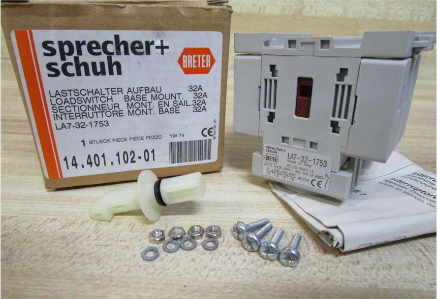 Sprecher + Schuh CA7-12-10開關