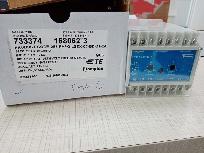英國(guó)Crompton克朗普頓保護(hù)繼電器PVM-173/240