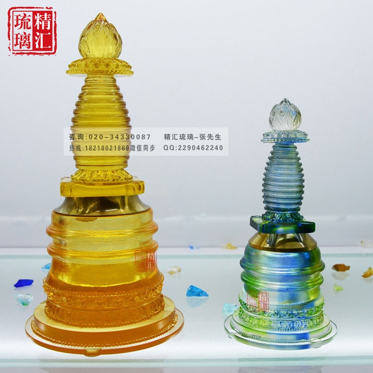 成都重慶琉璃嘎當塔 琉璃佛塔 舍利塔批發(fā)定制