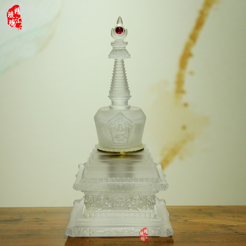古法琉璃舍利塔，琉璃佛塔批發(fā)制作 廣州深圳琉璃廠家