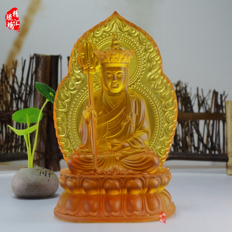 背光琉璃地藏王菩薩 寺廟佛像工程 萬佛墻琉璃佛像批發(fā)