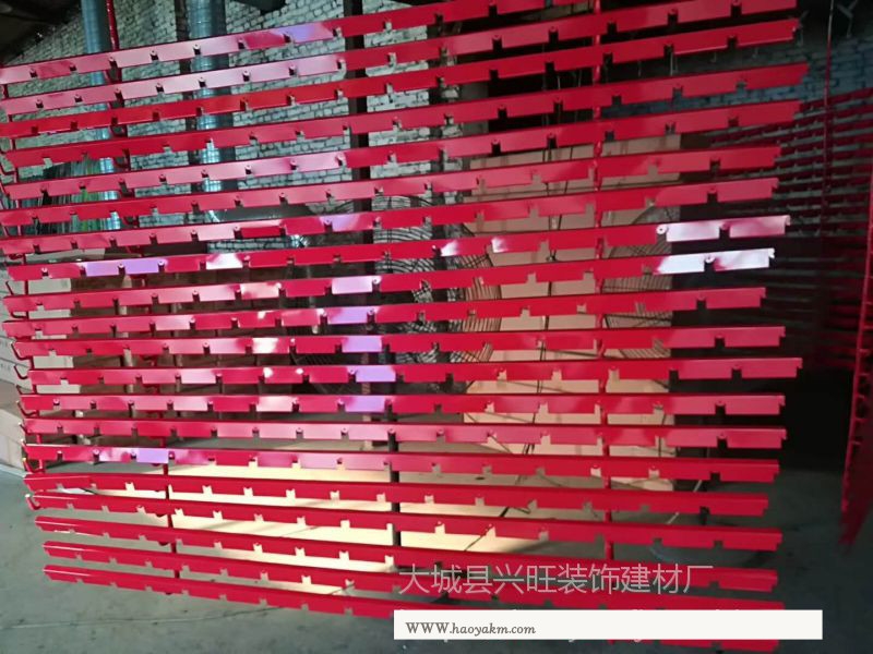 廠家直銷鋁格柵 超市鋁格柵 吊頂U形鋁格柵