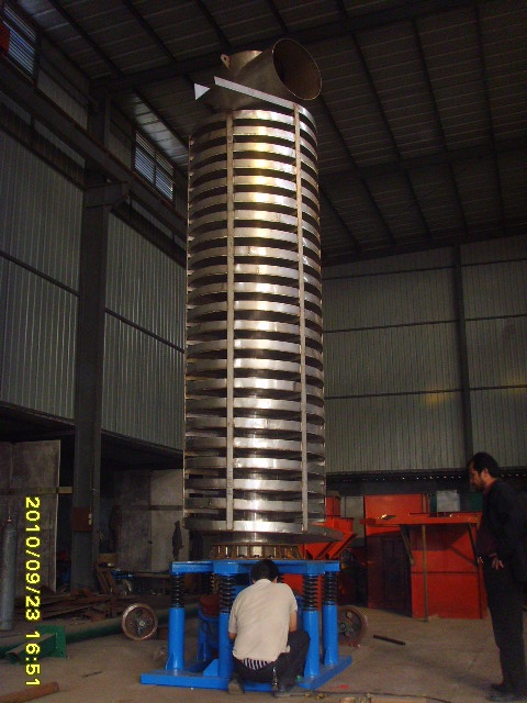 垂直振動提升機廠家報價，提升設(shè)備型號齊全