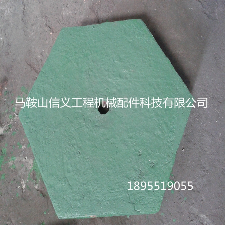 供應(yīng)制砂機配件 整形機拋料頭 整形機沖擊塊 分料盆 信義機械制砂機配件