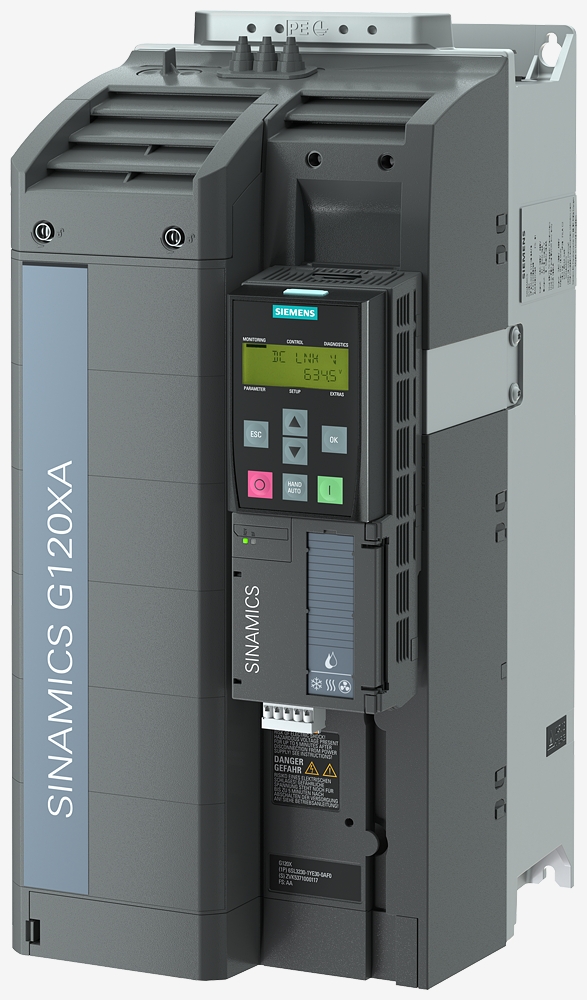 6SL3220-1YD32-0CB0西門子G120XA 額定功率 22kW帶濾波器變頻器
