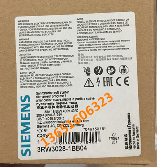 3RW3028-1BB04Tܛ18.5kW 3RW3028-1BB14