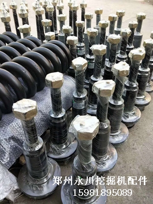 供應(yīng)柳工950、952D挖掘機(jī)張緊油缸總成漲緊油缸張緊油封鏈條張緊器鄭州柳工挖掘機(jī)配件