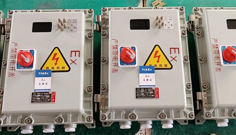 懷化市防爆電加熱控制溫度儀表通訊配電箱廠家主機顯示防爆箱