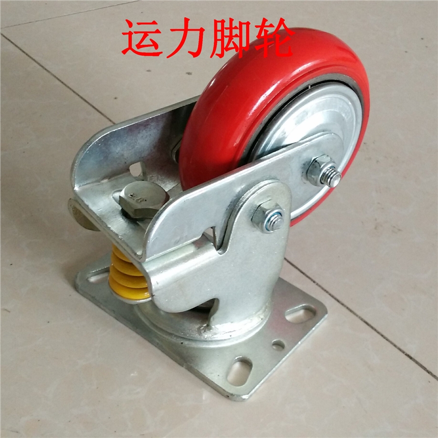 減震腳輪 彈簧減震腳輪 河北減震腳輪廠(chǎng)家