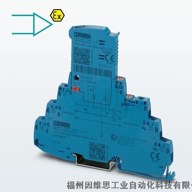 菲尼克斯信號防雷器2856074 PT 2X1-12DC-ST浪涌保護器正品特價
