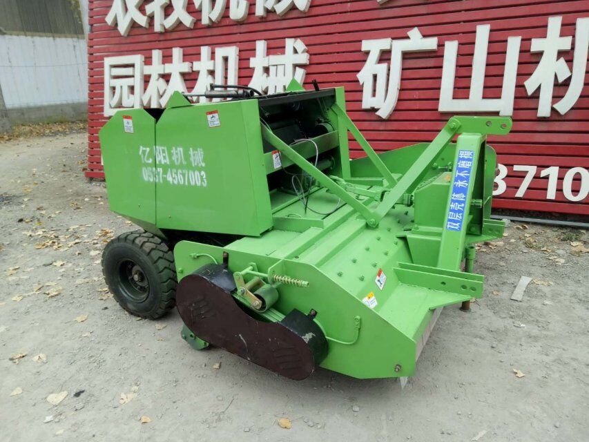 環(huán)保秸稈粉碎打捆機(jī) 拖拉機(jī)蘆葦稈收集機(jī)價(jià)格