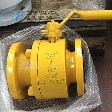 四川自貢閥門Q41F氟塑料密封鍛鋼分體式法蘭浮動(dòng)球閥