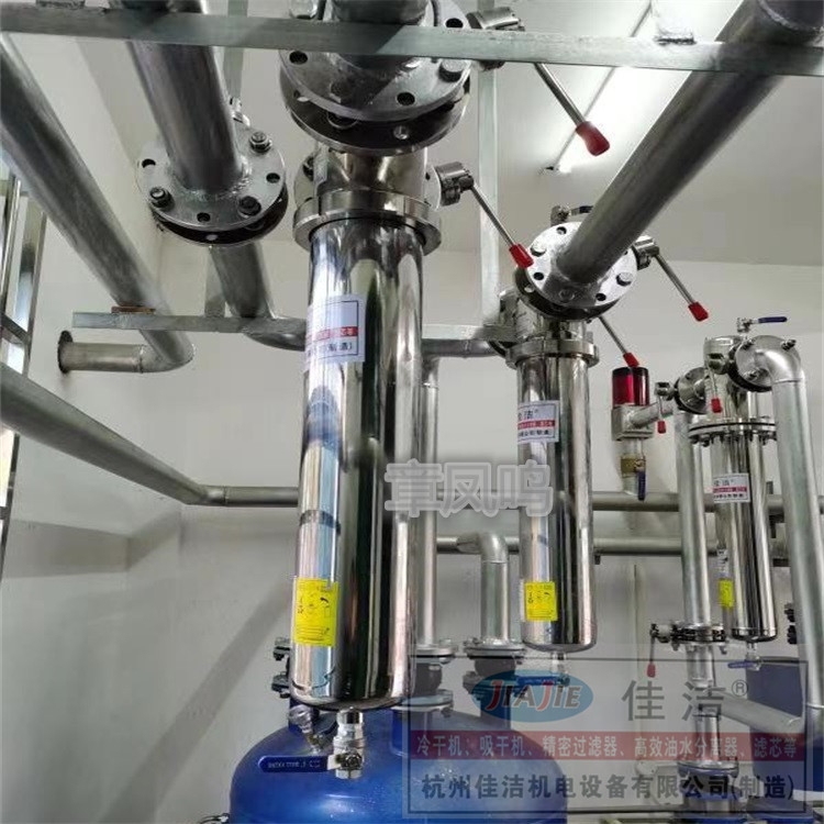 不銹鋼氮?dú)庋鯕鈮嚎s空氣過濾器 微生物無菌除菌氧氣過濾器
