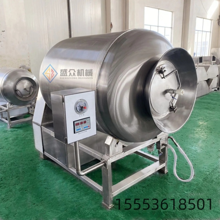 魚肉真空滾揉機(jī) 自動(dòng)上料真空滾揉機(jī) 肉類泡菜酸菜腌制機(jī)