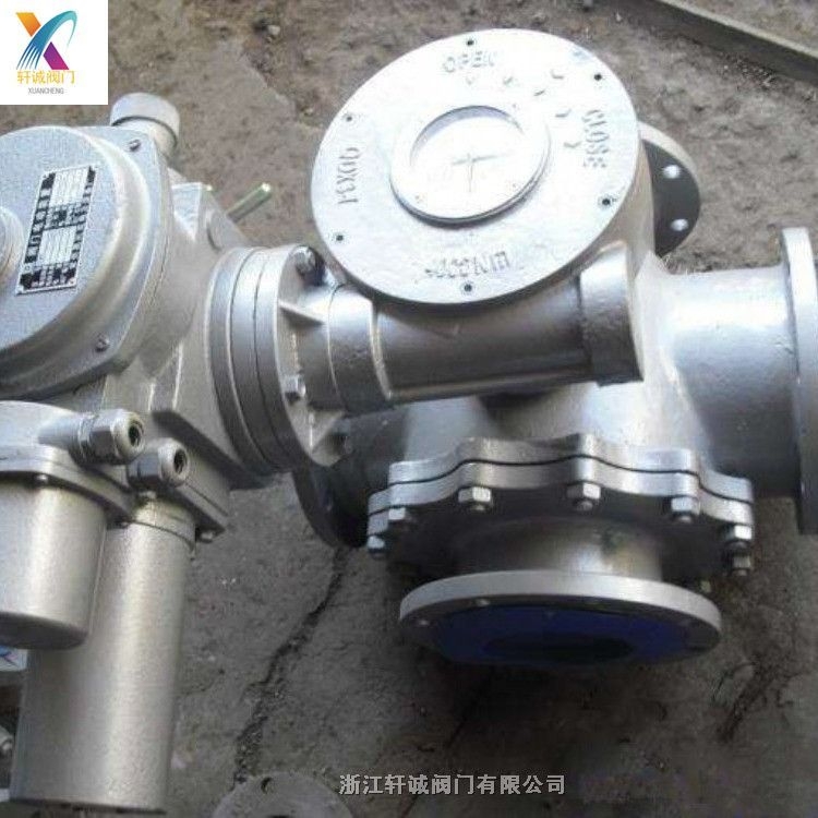 軒誠(chéng)閥門直銷  Q946F電動(dòng)四通球閥