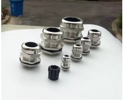 不銹鋼電纜格蘭頭，金屬電纜防水接頭M50*1.5