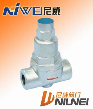 CS17H內(nèi)螺紋雙金屬片式疏水閥，內(nèi)螺紋疏水閥，雙金屬片疏水閥