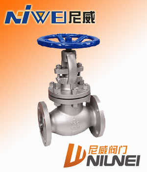 J41H/W美標截止閥，法蘭式截止閥