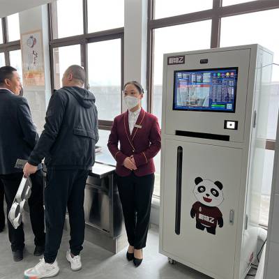 掃碼支付吐托盤機 餐廳自動出盤機 使用詳情