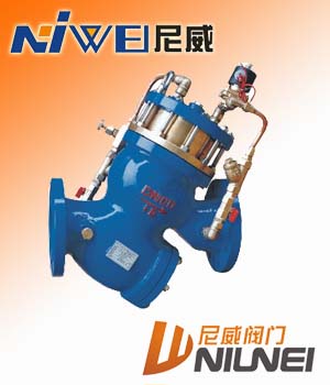YQ98006過濾活塞式電磁控制閥，過濾式控制閥，水力控制閥