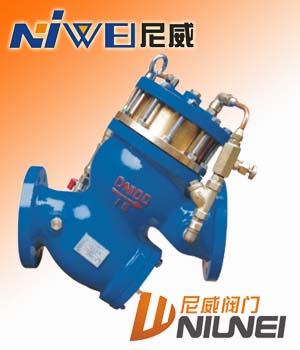 YQ98004過濾活塞式止回閥，過濾式止回閥，水力控制閥