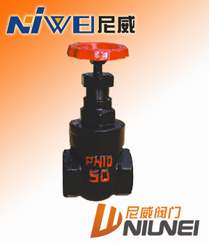 Z15T內(nèi)螺紋鑄鐵閘閥