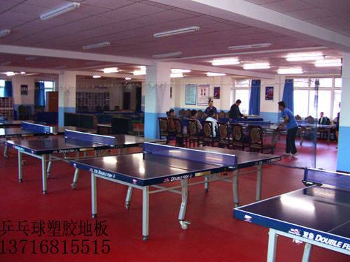 乒乓球運動地板價格，乒乓球室地板價格，乒乓球塑膠地板