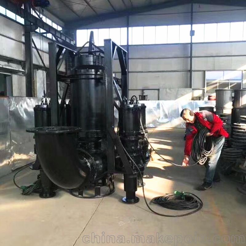 潛水泥漿泵邊攪邊吸挖土泵