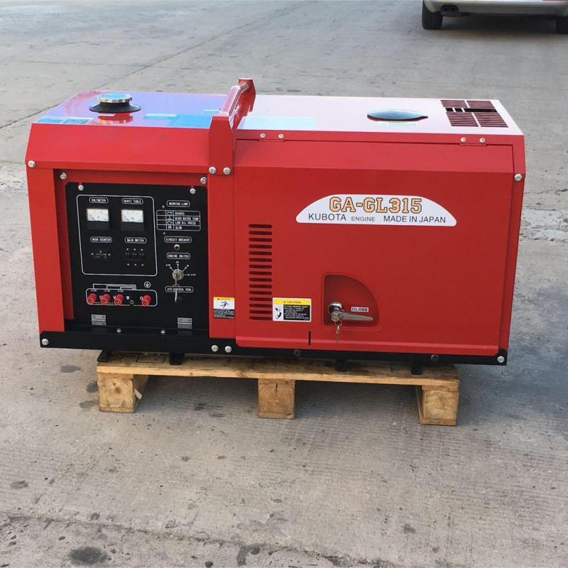 16KW久保田動力水冷戶外可移動靜音柴油發(fā)電機組GA-GL116