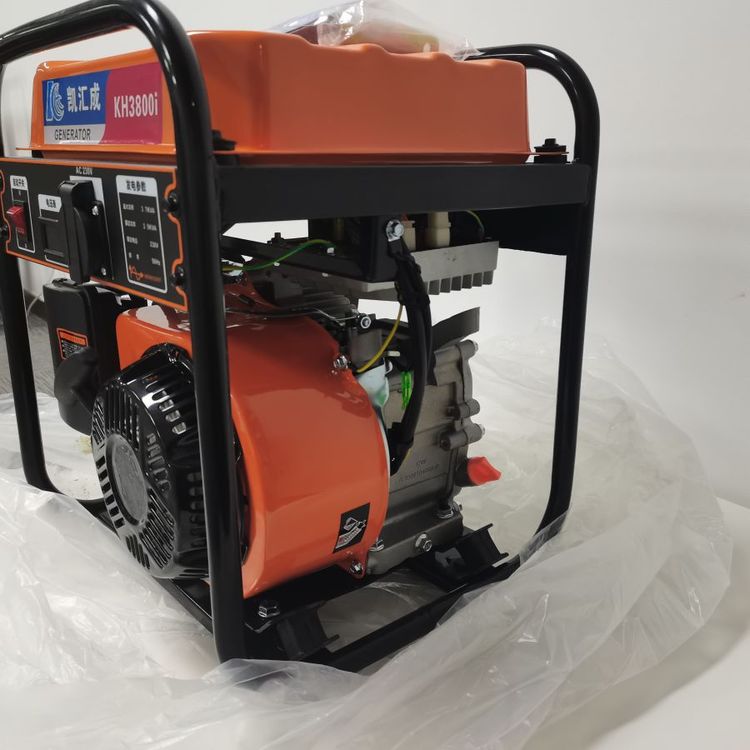 KH6500ie凱匯成品牌5.5KW手電啟動可移動汽油變頻發(fā)電機組