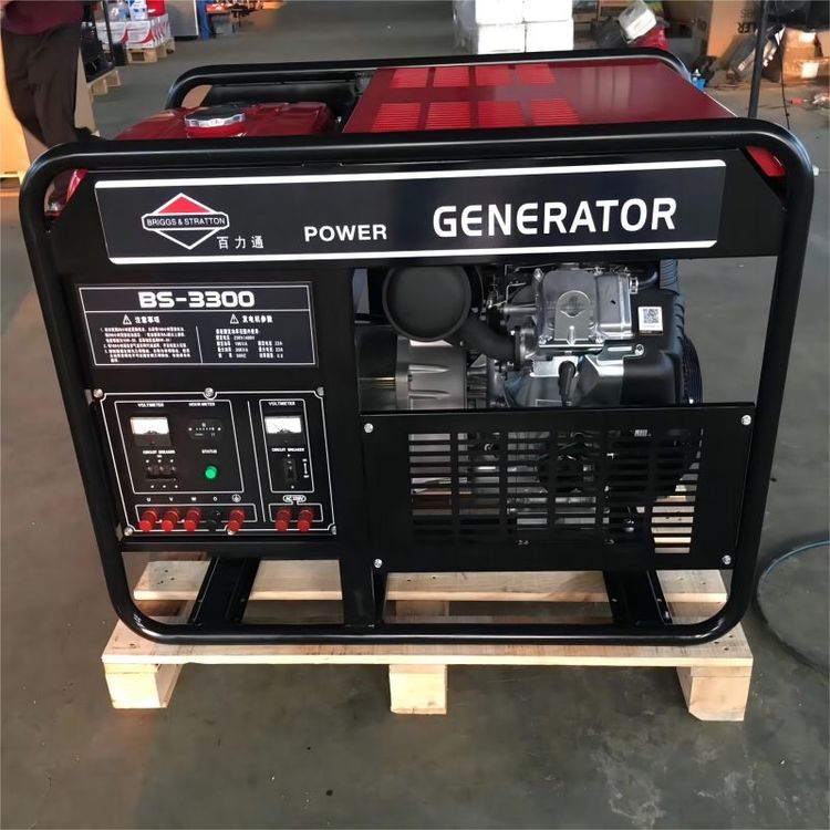BS-1180百力通品牌可移動開架戶外應(yīng)急汽油發(fā)電機(jī)組