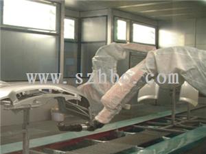 汽車保險(xiǎn)杠機(jī)器人噴涂設(shè)備深圳生產(chǎn)商、汽車保險(xiǎn)杠噴涂設(shè)備加工廠