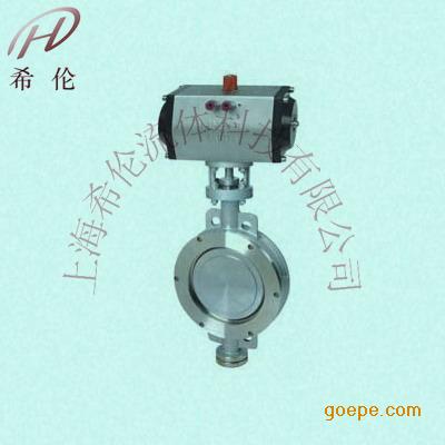 D673H對夾氣動硬密封蝶閥