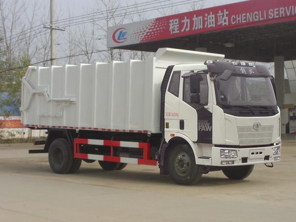 程力威牌CLW5160ZDJC5型壓縮式對(duì)接垃圾車