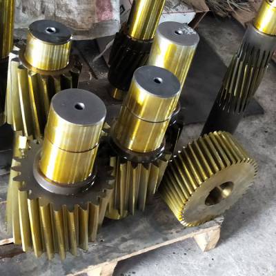 泰隆減速機齒軸配件 ZSY280-56-1硬齒面減速機中間軸 齒輪現(xiàn)貨